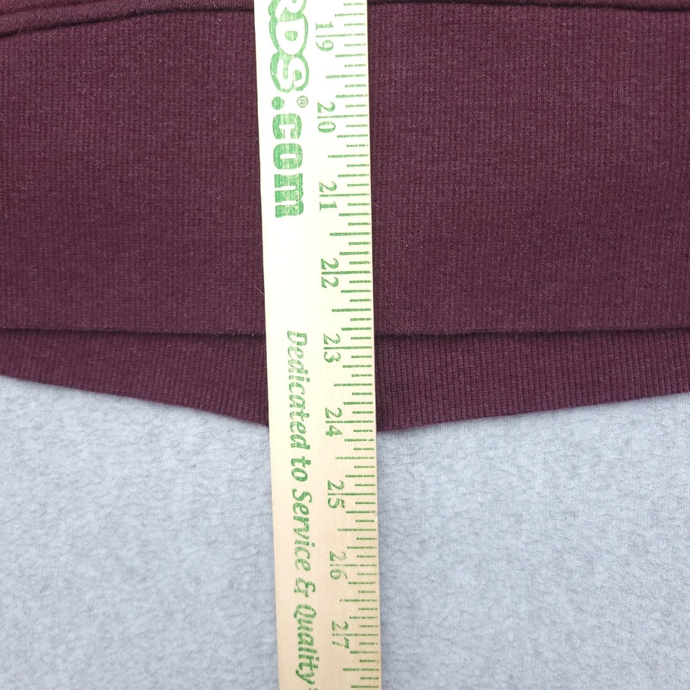 Lululemon Scuba Hoodie Womens 8 Red‎ Full Zip Fleece Long Sleeve Athleisure - Picture 8 of 10